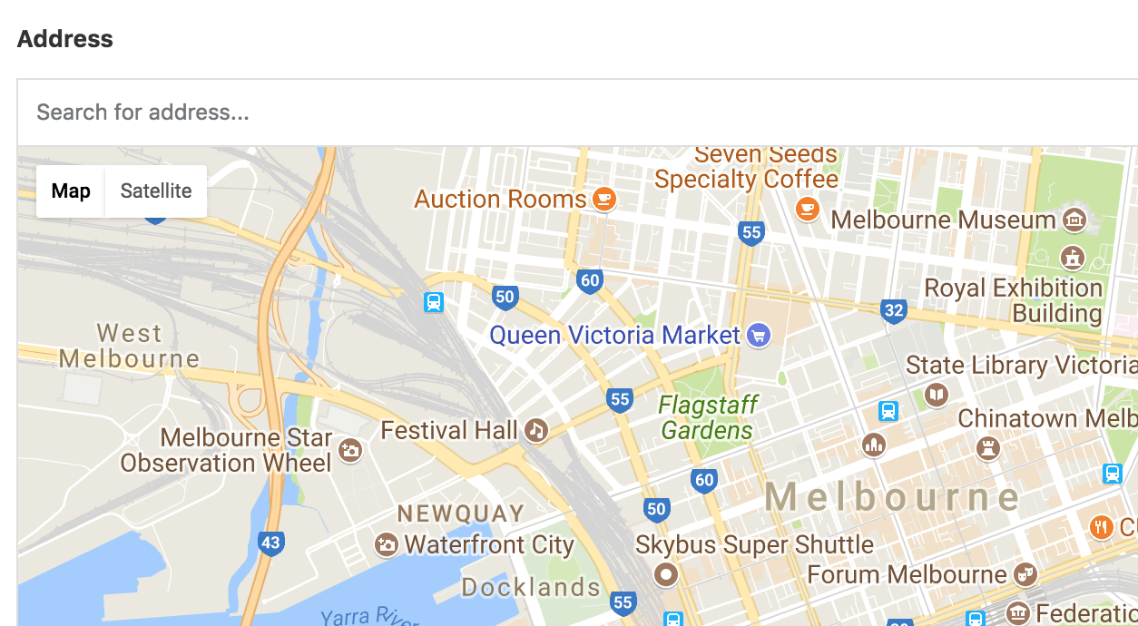 Importing Address Into Google Map Field Acf Support